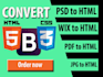 convert figma to HTML CSS tailwind javascript