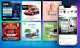 create 15 attractive social media post design