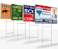 create a unique billboard, street sign, yard sign