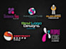 design, vintage flat 3d,professional logo
