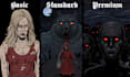 draw horror and dark fantasy illustrations
