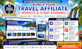 do automated travel affiliate website for passive income
