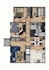 create 2d color floor plan
