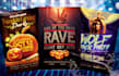 design killer halloween flyer
