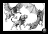 do cool illustrations of fantasy and mythical creatures