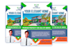 do creative clean flyer advert within 24 hours