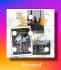 design a catchy page tiles collage for your instagram page