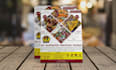 design flyer brochure banner leaflet postcard or youtube thumbnail