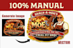 redraw, vectorize, convert logo or graphic to vector