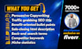 write top amazon listing SEO product descriptions