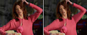 remove wrinkles or creases from clothing or shirt