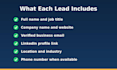 build targeted b2b lead lists with verified emails