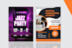 design flyer for corporate, event, party, restaurant