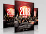 do christmas and new year flyers