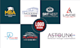 make minimalist wordmark lettermark text font logo design