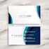 design business card with two concepts
