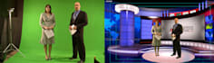 removing green screen from video