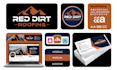 design business logo and branding kit package with brand identity