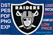 do embroidery digitizing logo and vactor in 1 hours