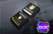 design square and standard business card with print ready files