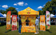 design premium canopy tents, roll up banner, tablecloth and event branding