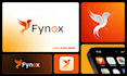 do branding simple modern business logo for app website