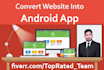 convert website into cool android app