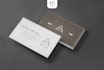 design minimal vintage business cards