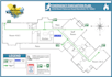 design fire emergency evacuation diagram for your floor plan