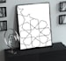 design printable black and white wall art