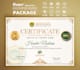 design amazing formal , custom certificate