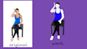 draw exercise, workout, yoga, medical,  etc vector art
