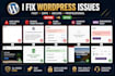 fix wordpress bugs, errors, and critical website issues