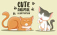 draw adorable cute animal illustration