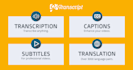content writing, translation and transcription