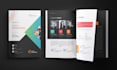 design company profile, brochure, proposal, catalog, report, booklet by indesign