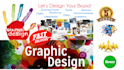 do minimalist modern logo graphics design flyer poster boucher