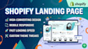 create shopify landing page with code and page builder