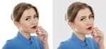 remove background complex image with photo retouch