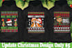 do ugly christmas sweater and t shirts design