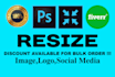 resize image, resizing picture