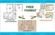 redraw floor plan for real estate agent,