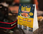 create nice and clean table tent or table menu, restaurant menu for you