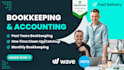 do quickbooks online bookkeeping with quickbooks clean up and wave accounting