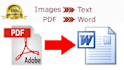 convert PDF to word, PDF to excel, image to text