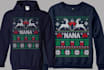 do ugly christmas sweater and tshirt design in 24 hours