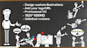 create blackboard chalk animation video
