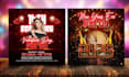 do party flyer, christmas flyer, and event flyer design