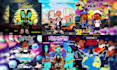 design unique professional cartoon cover and flyer