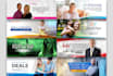 design facebook banners and all social media banners